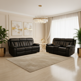 Vancouver Leather Recliner Sofa 3+2 Seater