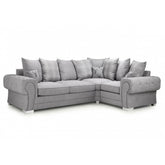 Verona Scatter Back 4 Seater Sofa Grey