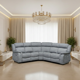 Roma Chenille L-Shaped Recliner Corner Sofa – Modern Luxury Home Furniture
