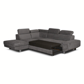 Arctic Sofa Bed With Storage Box Grey