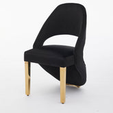Santorini black Gold Dining Chairs