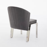 Fabio Grey Silver Dining Chairs