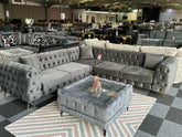 Cleveland Chesterfield Corner Sofa