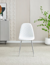 Mexico PU Dining Chairs- White