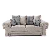 Verona Scatter Back 3 Seater Sofa Mink