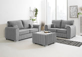 Lily 3+2 Seater Sofa Set Modern Plush Living Room Suite