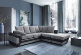 DINO Jumbo Cord 5 Seater Single Arm Left Right Hand Corner Sofa