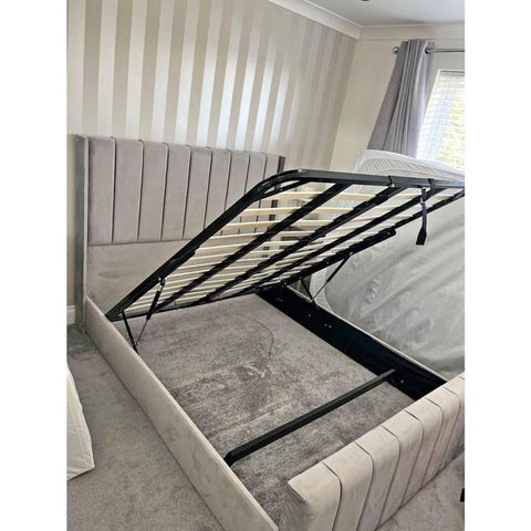 Florence Luxury Storage Bed Frame  Double Size