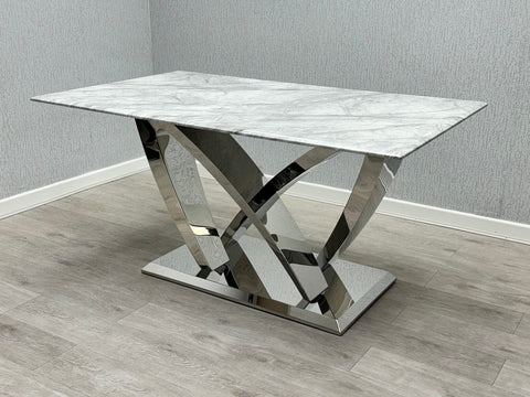 California 1.8M Table & 6 Chairs