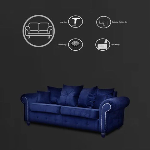 Ashwin 3 Seater Sofa