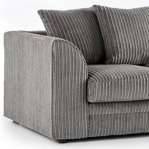 Dylan Fabric Corner Sofa Grey