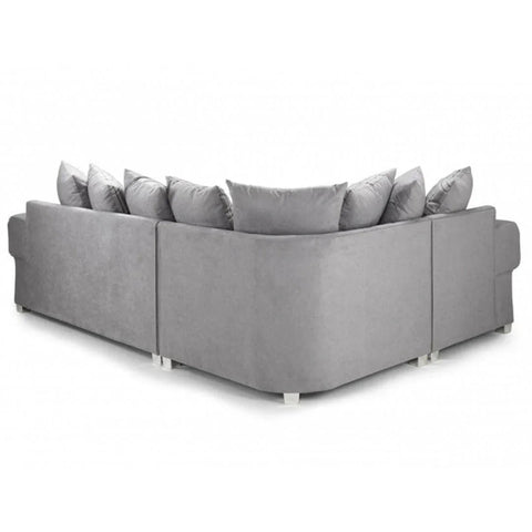 Verona Scatter Back 4 Seater Sofa Grey