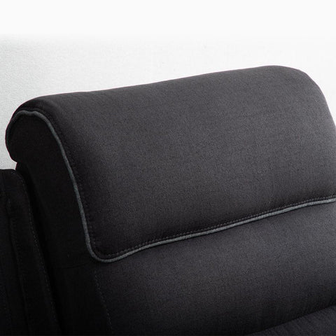 Milano 3+2 Electric Recliner Sofa Set – Fabric Sofa with USB-C, Wireless Charging, LED Lights & Cup Holders