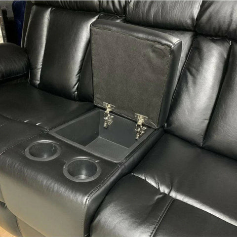 Vancouver Leather Recliner Sofa 3+2 Seater