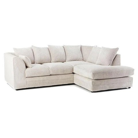 Dylan Fabric Corner Sofa Cream