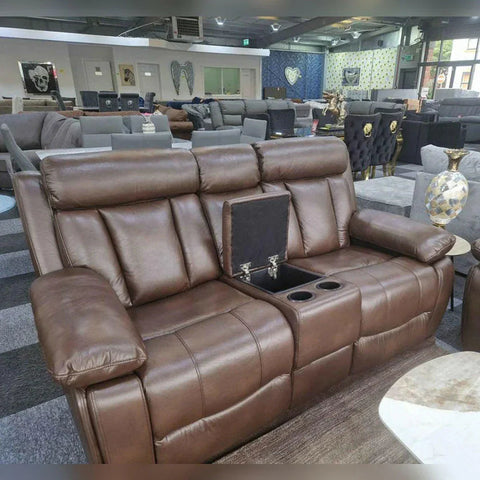 Vancouver Leather Recliner Sofa 3+2 Seater