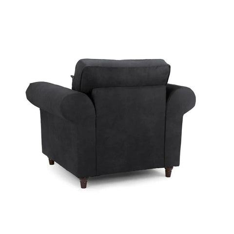 Oakland Leather Armchair , Tan And Black