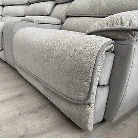Lakelyn Express Fabric Electric Recliner Modular Corner Sofa