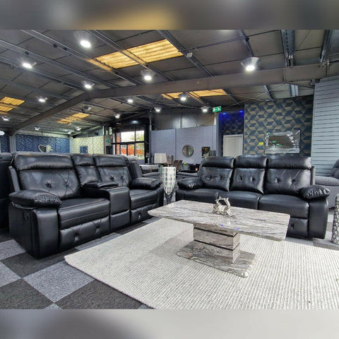 Parada Leather Recliner Sofa 3+2 Seater