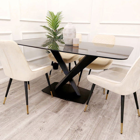 Apollo Black Dining Table