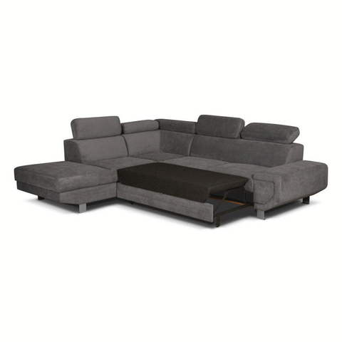 Arctic Sofa Bed With Storage Box Grey