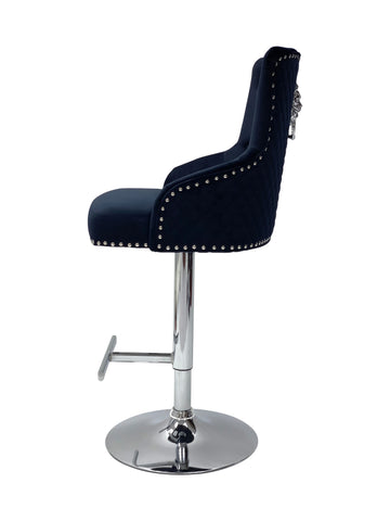 Stylish Majestic Black Bar/Breakfast Stools
