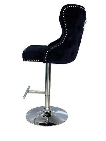 Valentino Bar/Breakfast Stools- Black