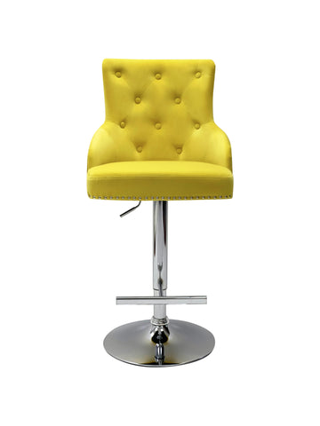 Luxury Mustard Majestic Bar / Breakfast Stools