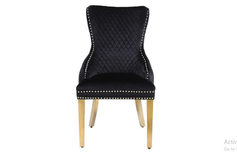 Round Black Gold Louis Gold With Black Gold LK Victoria