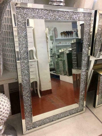 CRUSH DIAMOND MIRROR