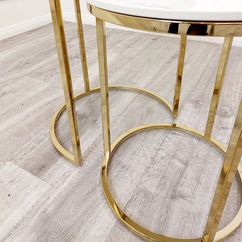 Cato Nest of 2 Tall End Tables