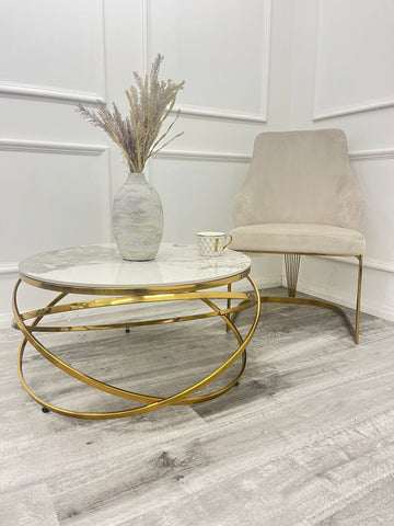 Chelmsford Beige - Gold Base