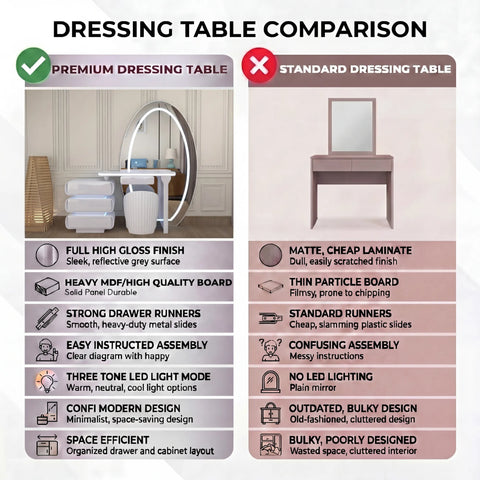 Chicago Dressing Table