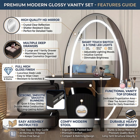 Chicago Dressing Table