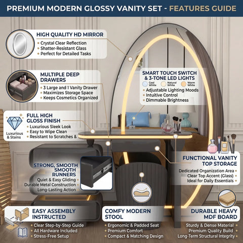 Chicago Dressing Table