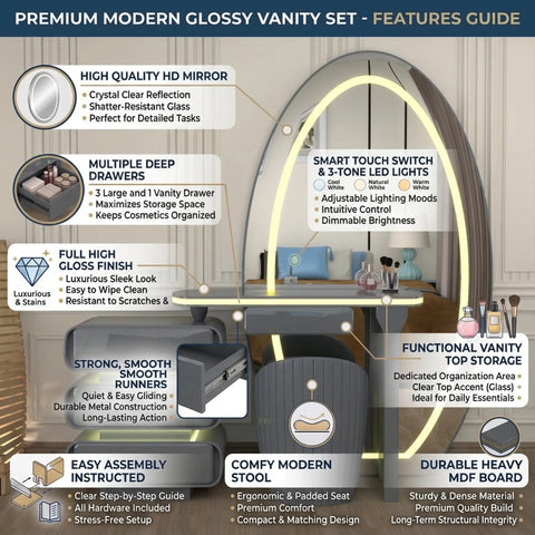 Chicago Dressing Table