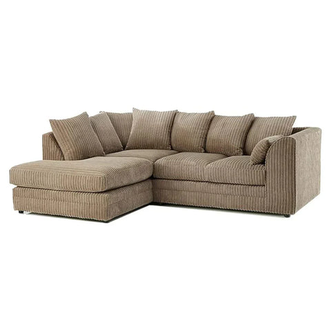 Dylan Fabric Corner Sofa Grey