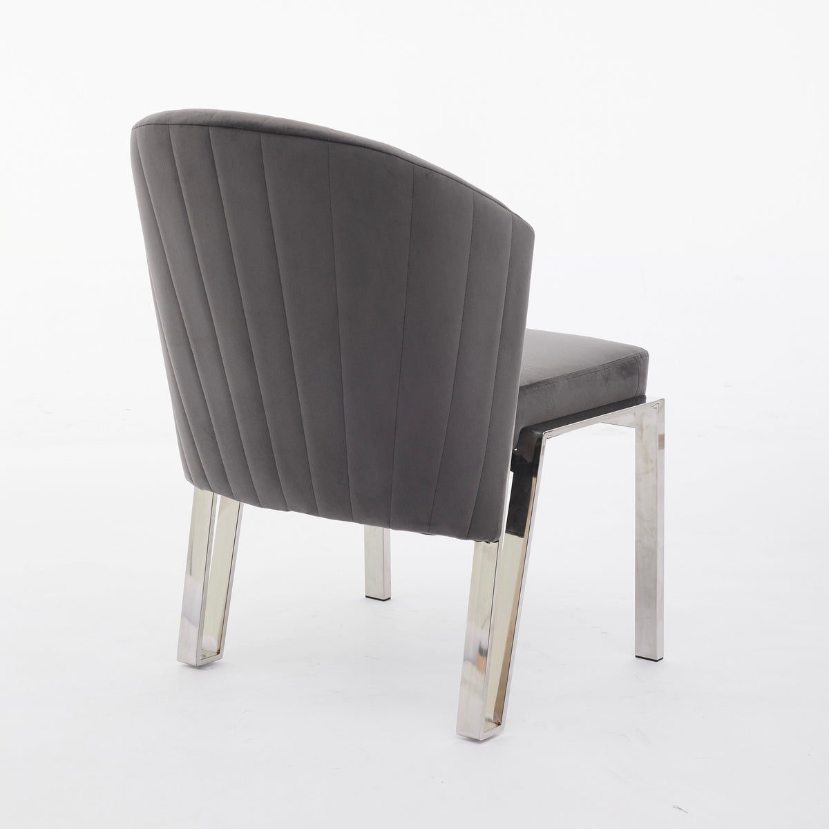 Fabio Grey Silver Dining Chairs