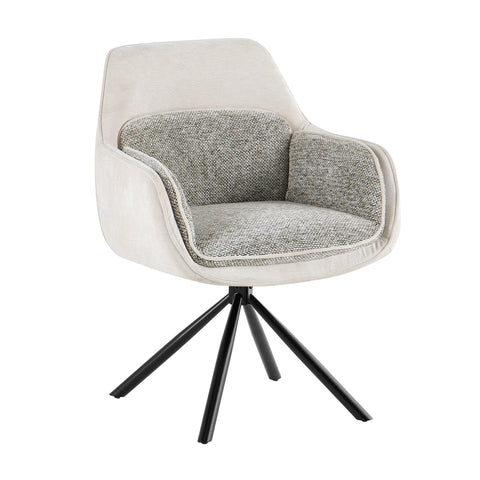 Florence 360 Beige Swivel Chairs