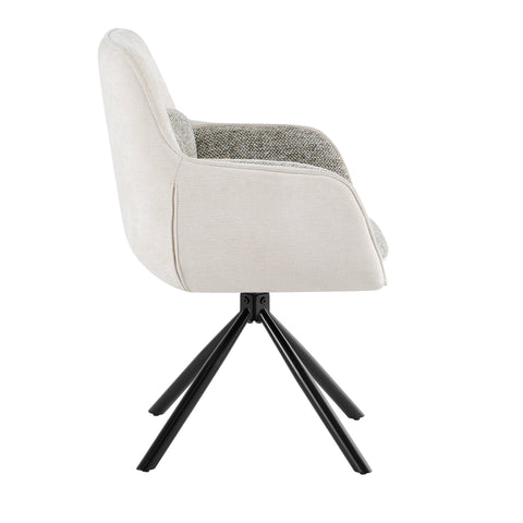 Florence 360 Beige Swivel Chairs