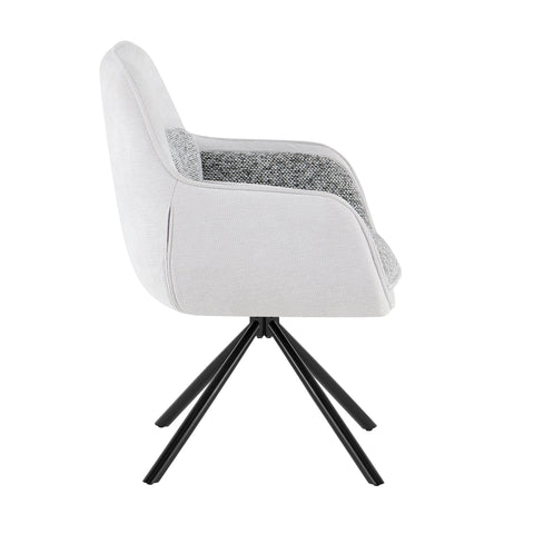 Florence 360 Grey Swivel Chairs