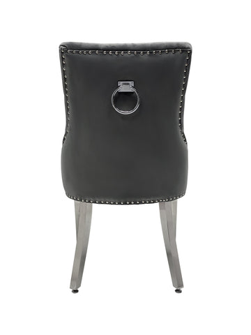 Valencia Dining Chairs- Dark Grey