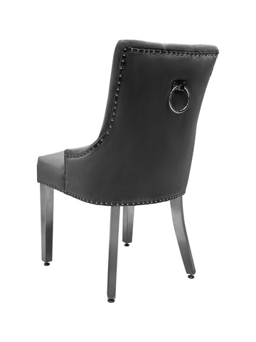 Valencia Dining Chairs- Dark Grey