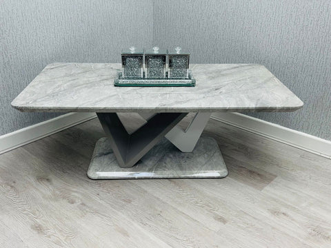 Georgia Coffee Table – Marble Effect