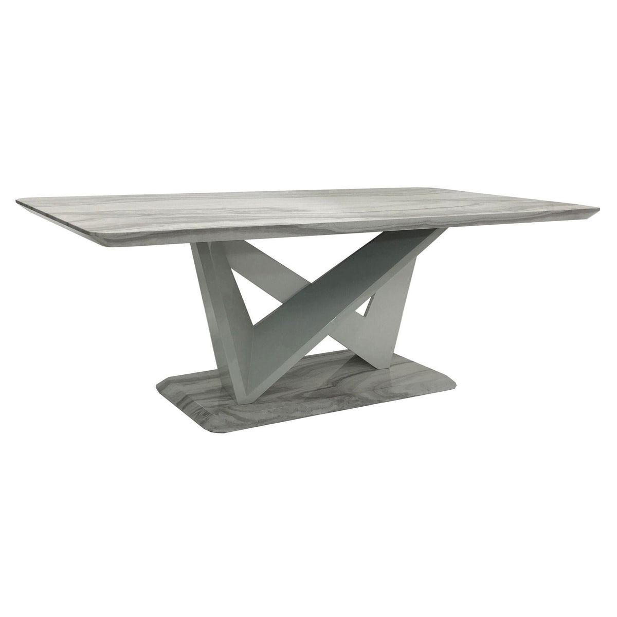 Georgia Marble Effect Dining Table