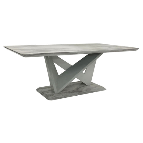 Georgia Marble Effect Dining Table