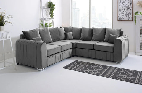 Lily Scatter Back Corner Sofa Modern Comfortable & Stylish