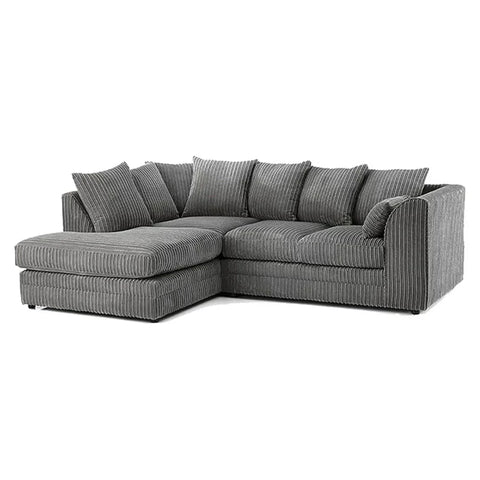 Dylan Fabric Corner Sofa Cream