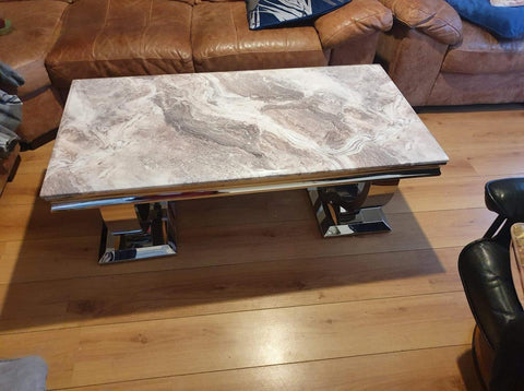Ariana Mixed Brown Coffee Table