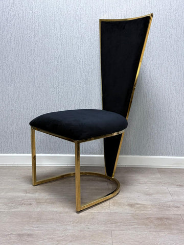 Vienna Black Gold Chairs